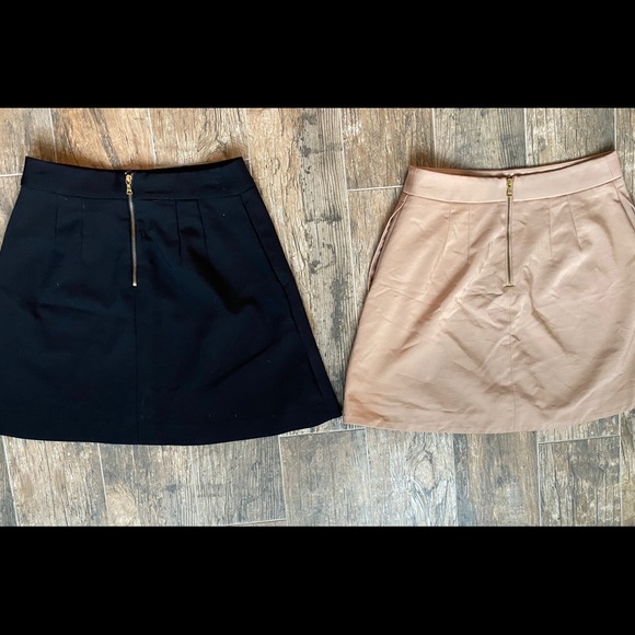Express A-line skirts! Lot of two, Black and Tan. - Picture 4 of 4